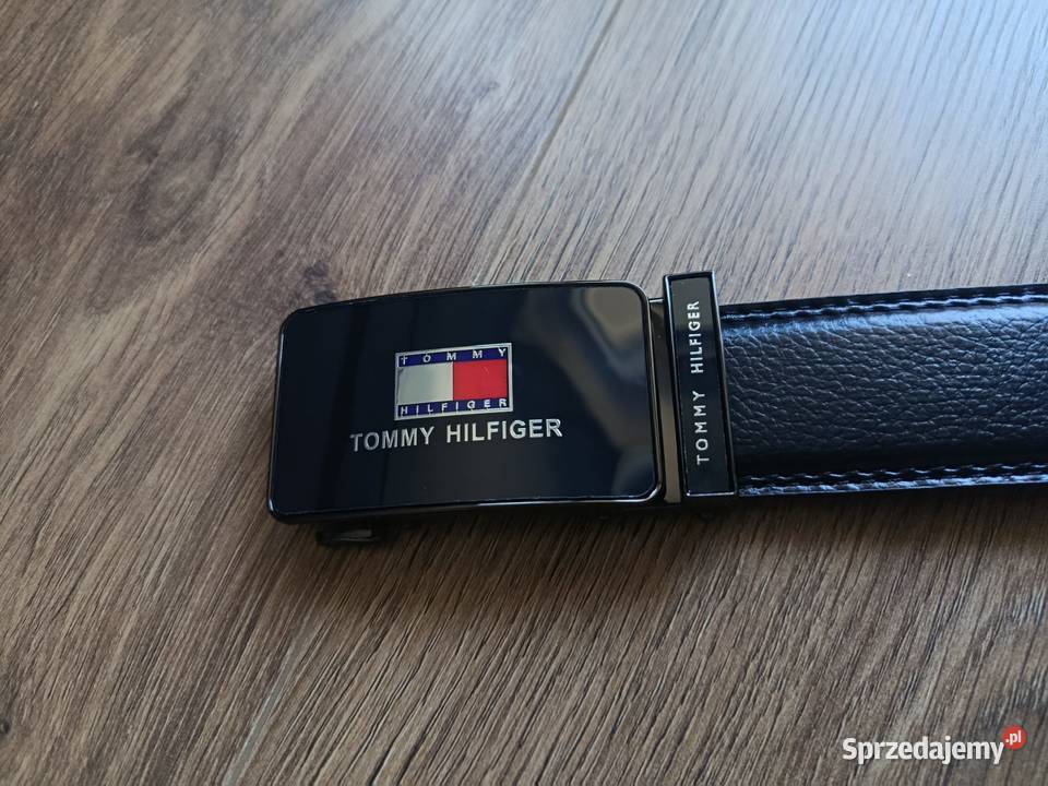 Pasek skórzany męski Tommy Hilfiger do garnituru Dla mężczyzn Białystok