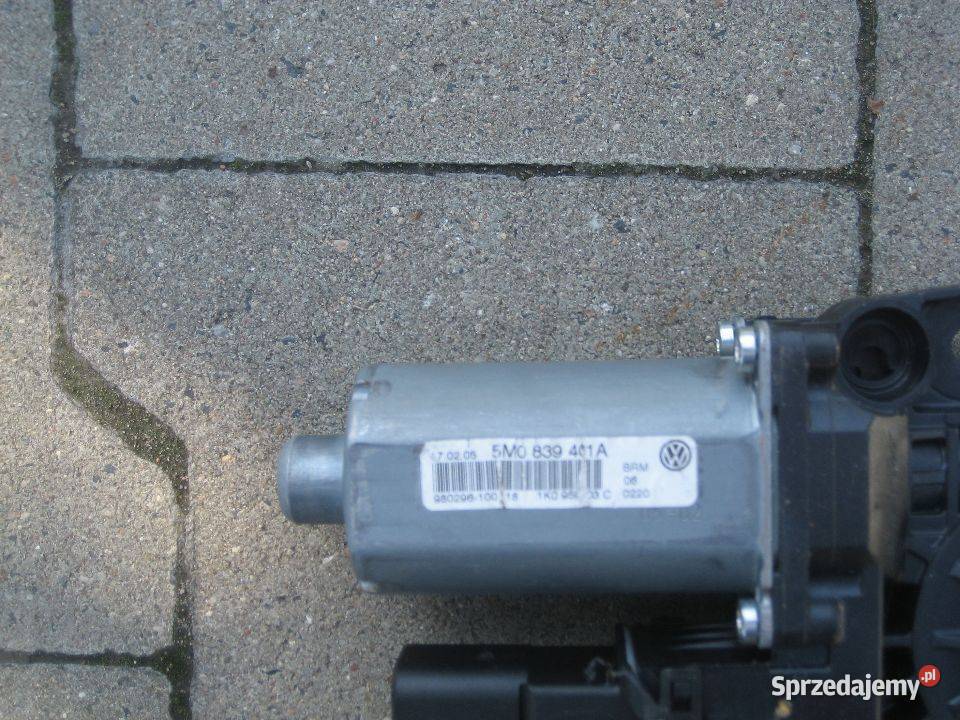 vw golf 5 v plus silnik podnoszenia szyby tył wielkopolskie Rakoniewice