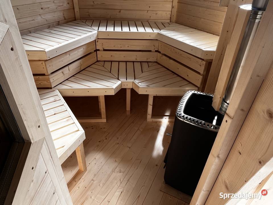 sauna ogrodowa ruska bania ogrodowa Zagnańsk