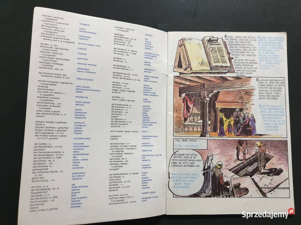 Kazimierz Wielki Kasimir der Grosse komiks Komiksy pomorskie sprzedam