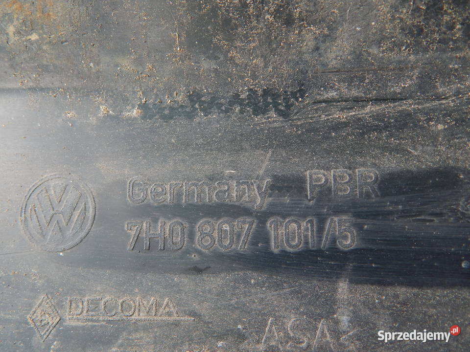 GRILL ATRAPA KRATKA VW TRANSPORTER T5 7H08071015 dostawcze mazowieckie Warszawa