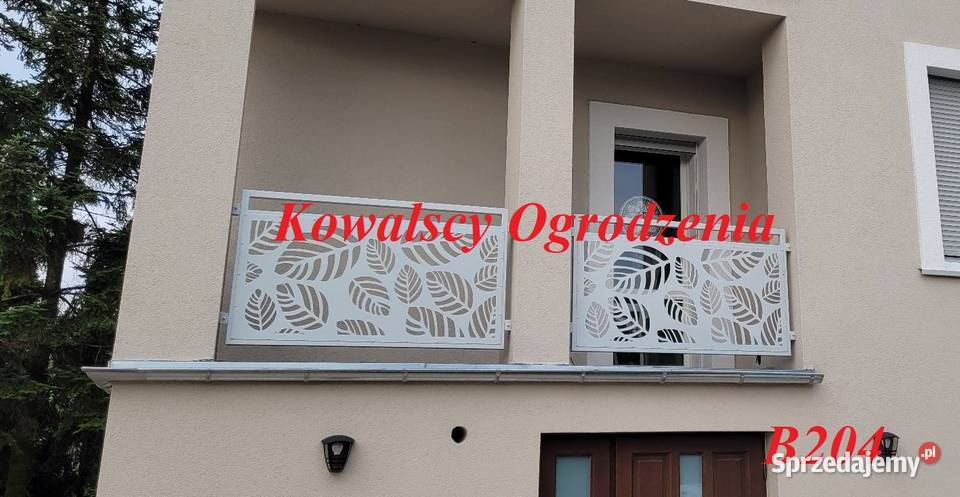 Balustrady balkonowe balustrady francuskie łódzkie