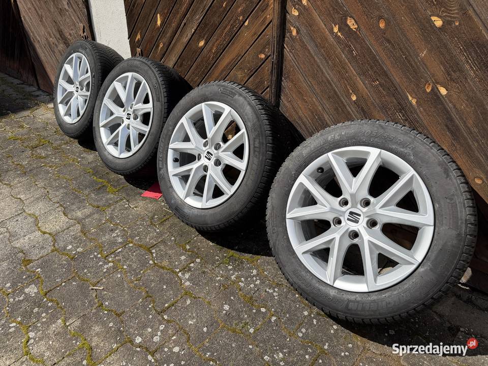 alufelgi orygSeat 5x112 16 leon Ibiza Alahambra Średnica 16" Samochodowe sprzedam