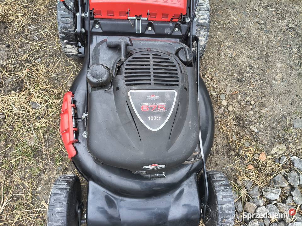 Kosiarka do trawy z napędem duże koło briggs podkarpackie Sieklówka sprzedam