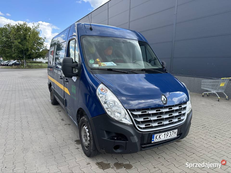 Renault master L3H2 z podestem wyładowawczym niebieski Renault Kraków sprzedam