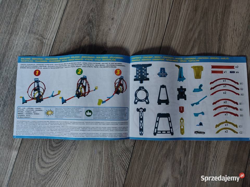 tor Hot Wheels GLC96 potrójna pętla Wrocław sprzedam