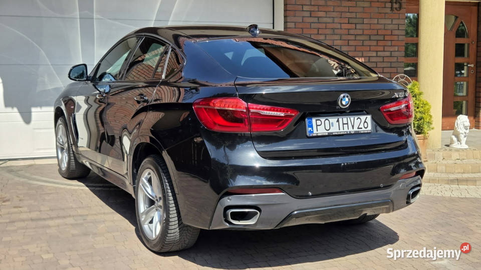 BMW X6 X6 XDRIVE 40D M PAKIET Salon Polska stan tempomat Aleksandrów Łódzki