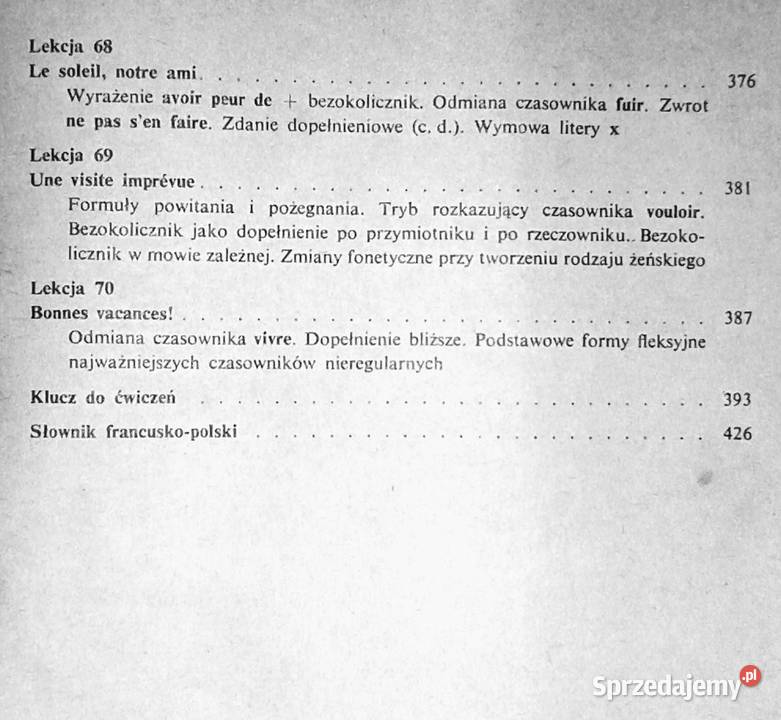 Mówimy francusku Antoni Płatkow Mieczysław Rok wydania 1983 Chełm sprzedam