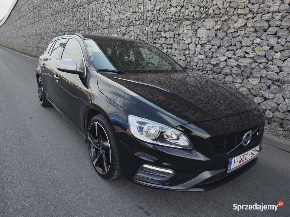 Volvo V60 20 Diesel RDesign Półskóra Navi w manualna Lublin