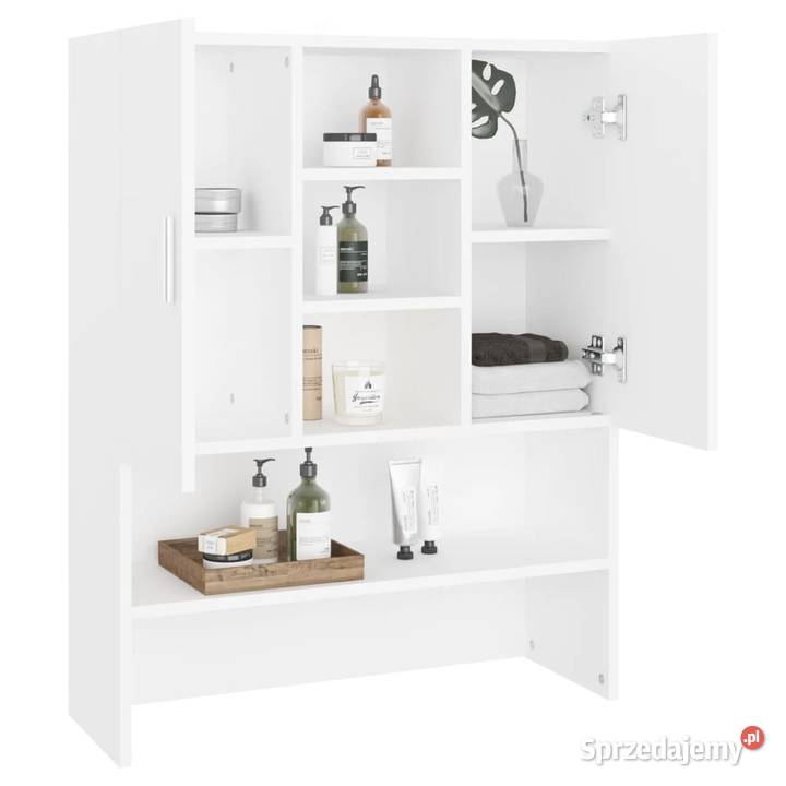 vidaXL Szafka na pralkę białaSKU808386 mazowieckie Warszawa
