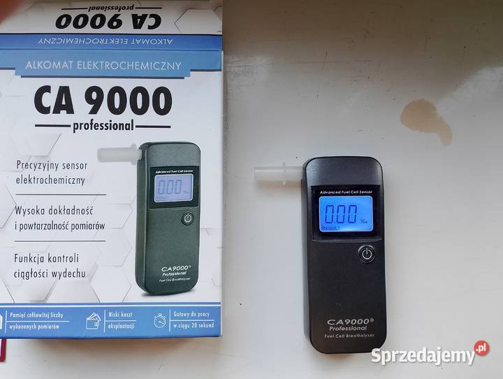 Alkomat CA 9000 Alkomaty i ustniki śląskie Bytom
