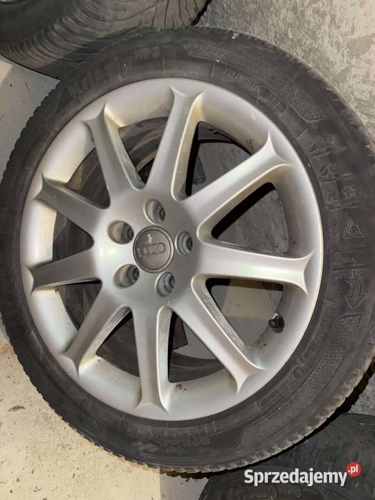 Oryginalne felgi Audi 17 5x112 komplet 4 OKAZJA aluminiowe Nisko