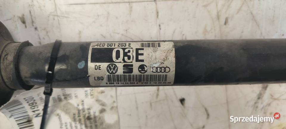 PÓŁOŚ LEWA TYŁ AUDI A8 D3 LIFT 4E0501203E