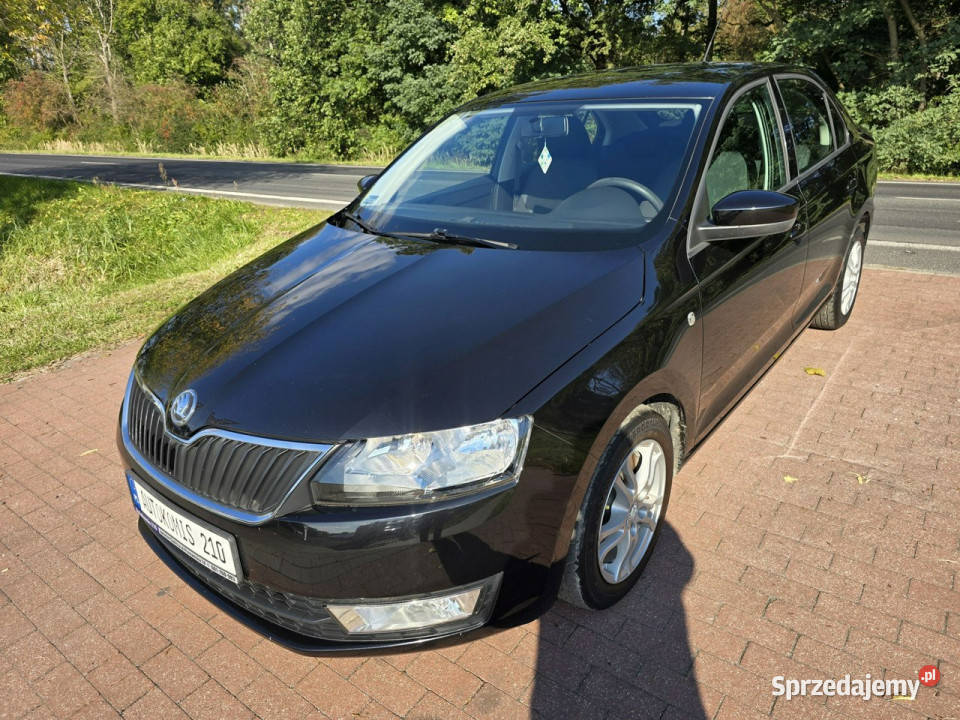 koda RAPID Skoda Rapid 12 benzynka isofix wielkopolskie Cielcza