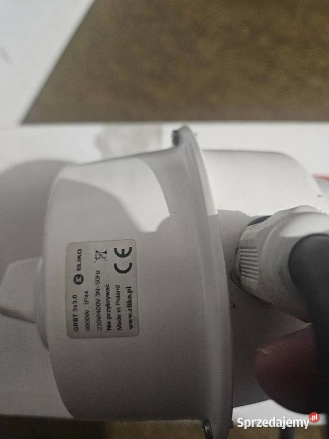 Grzałka z termostatem GRBT 3x30 U64 9000W ELIKO Jeżówka