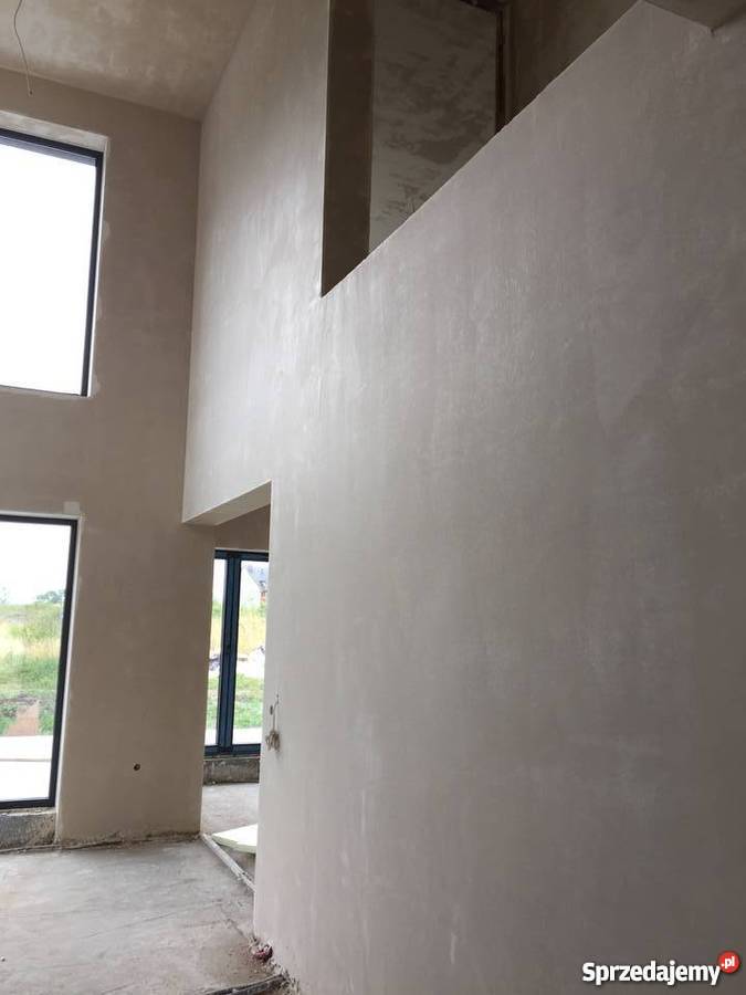 Tynki maszynowe gipsowe cementowo wapienne śląskie Szczekociny