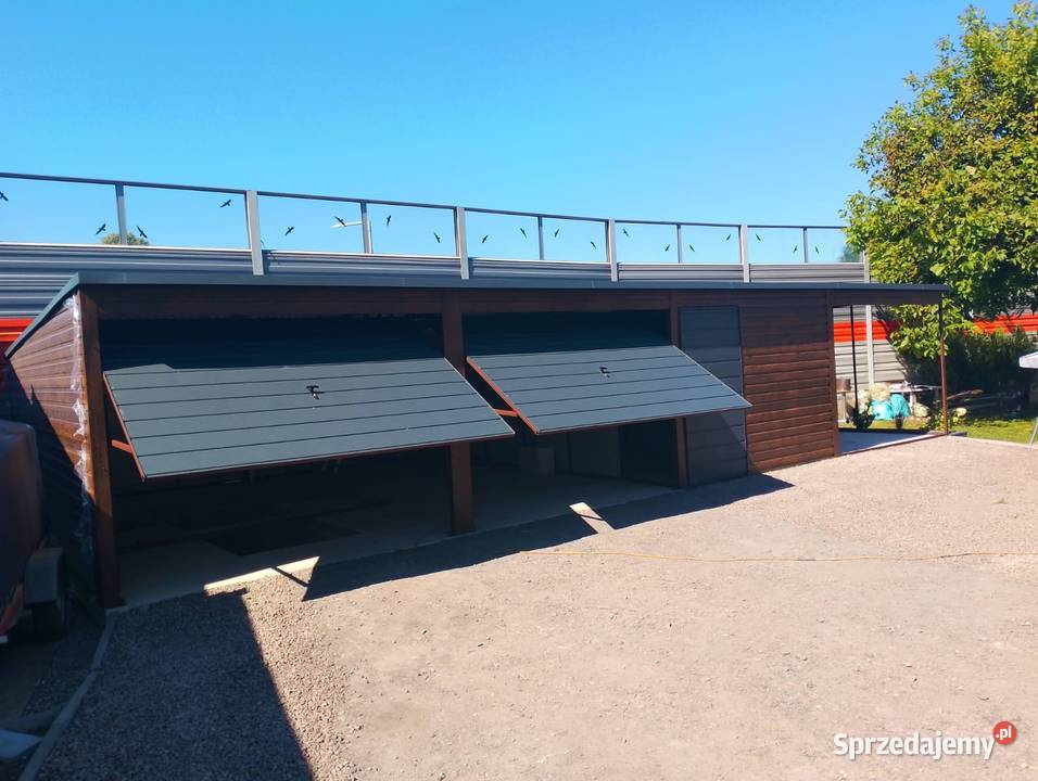 Funkcjonalny garaż blaszany 12x6 z Toruń