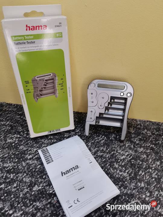 Hama Tester baterii uniwersalne urządzenie Akcesoria GSM Trzcianka sprzedam