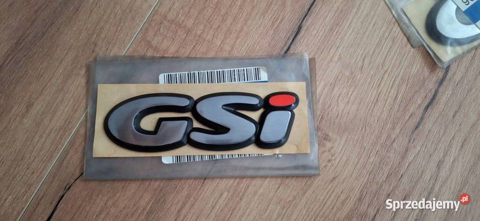 Emblemat znaczek Opel CORSA GSI znaczek Kadett Akcesoria samochodowe małopolskie