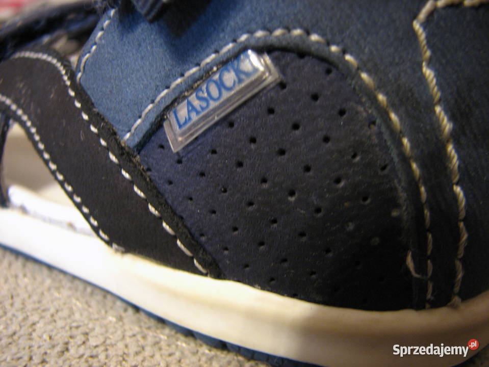 Lasocki świetne sandałki skóra 21 Sandałki Wrocław sprzedam