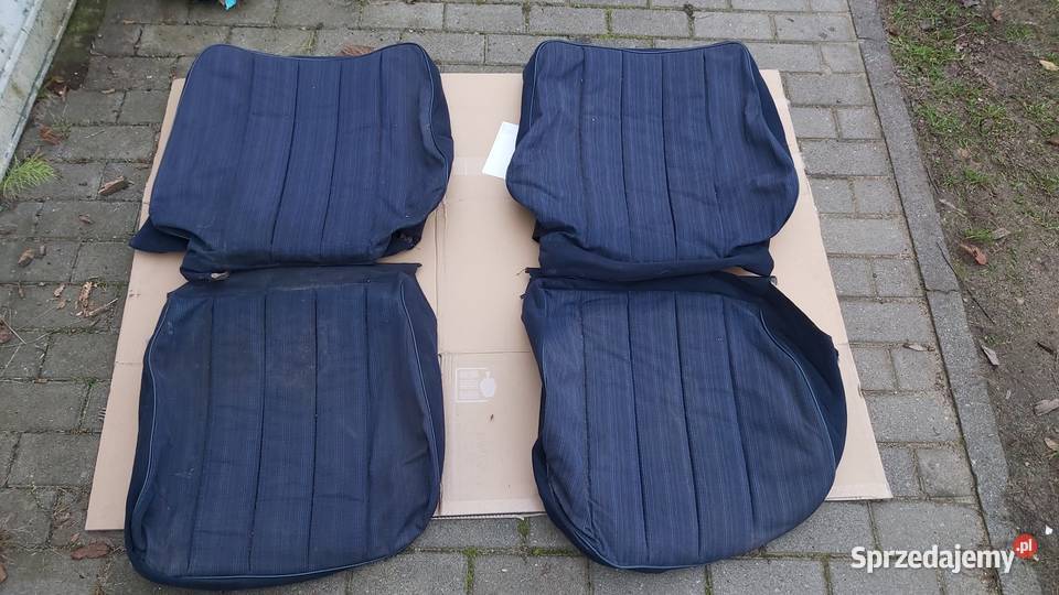 Mercedes W124 materiał granatowy pierwsza seria Przeźmierowo