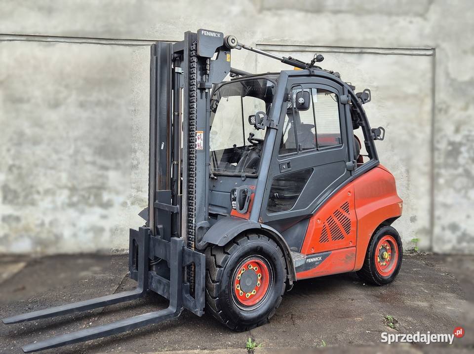 Linde H50600 2018r kabina koła pompowane wózek śląskie Rybnik