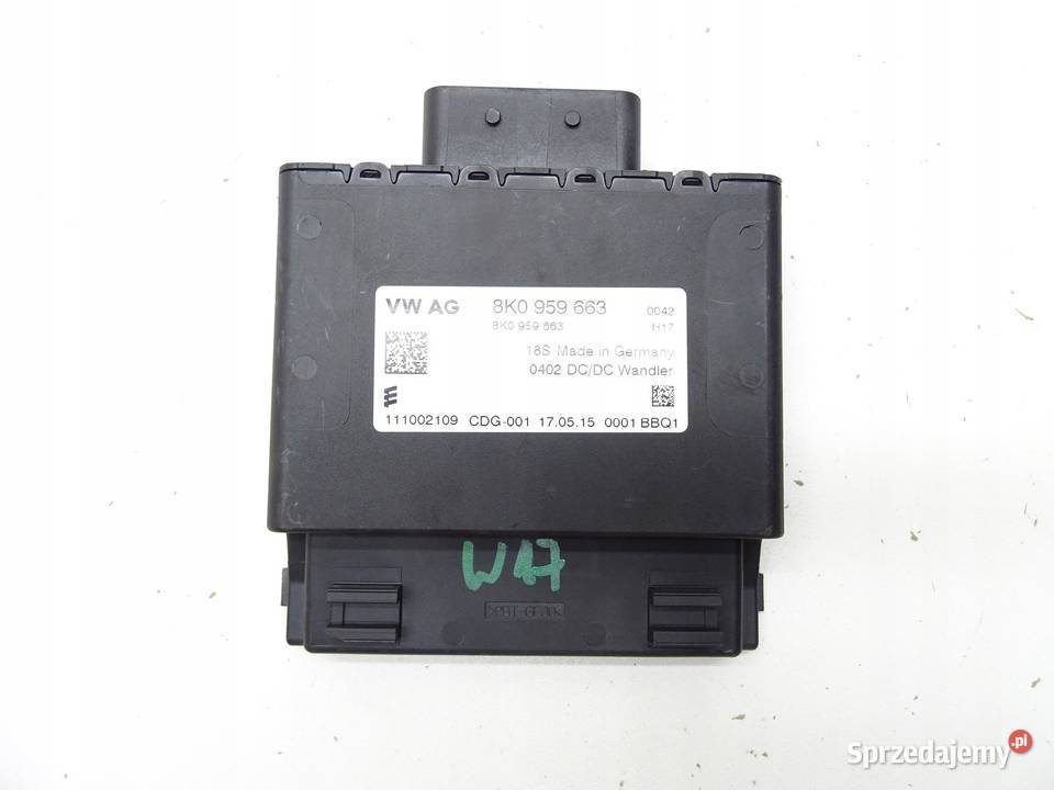 MODUŁ STEROWNIK STABILIZATOR NAPIĘCIA AUDI A4 B8 sprzedam