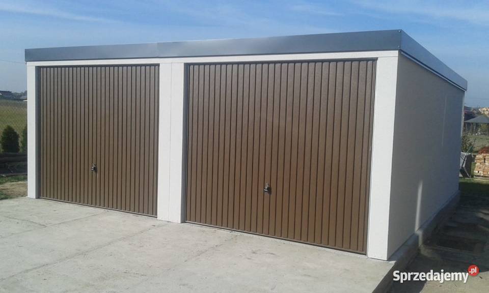 Garaż tynkowany blaszany na zgłoszenie samodzielny Opole