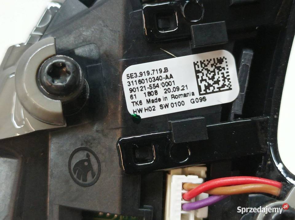 PRZEŁĄCZNIK MULTIFUNKCJI MODUŁ 5E3419093AA sprzedam