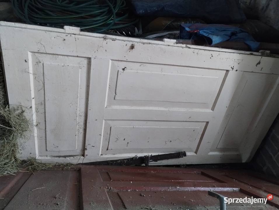 Drzwi drewniane z demontażu 100cm Wierzchy