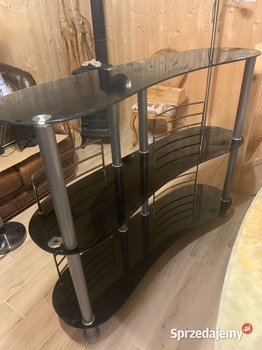 Regał szklany gabinet fryzjerski Bielsko-Biała