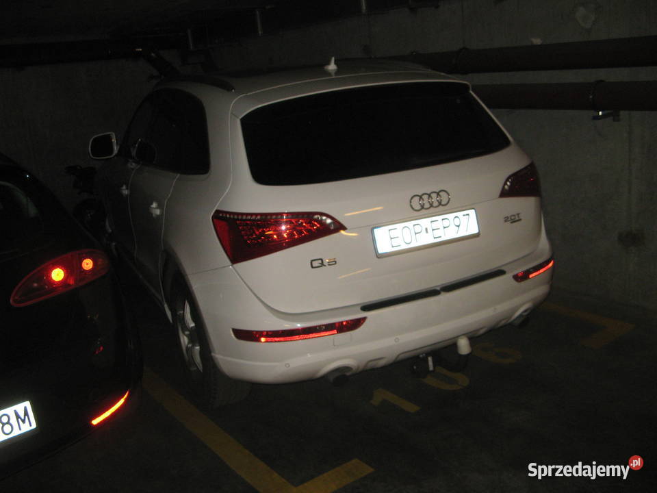 Audi Q5 białe bezwypadkowe ocynk nieuszkodzony mazowieckie Warszawa