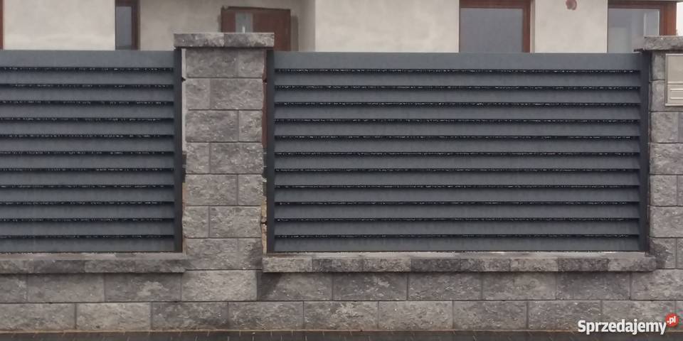 Ogrodzenia z pustaków łupanych Tarczyńscy Ogrodzenia i bramy wielkopolskie