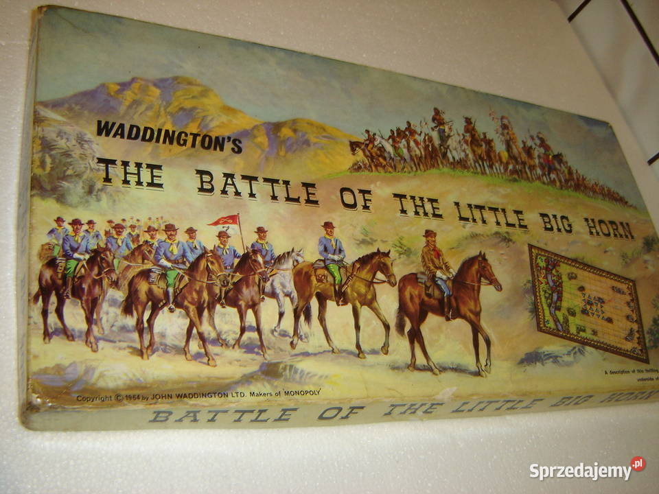Bitwa Little Big Horn Waddingtons 1964