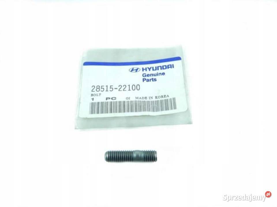 ŚRUBA MOCUJĄCA KOLEKTORA HYUNDAI SCOUPE 9094 osobowe Części samochodowe