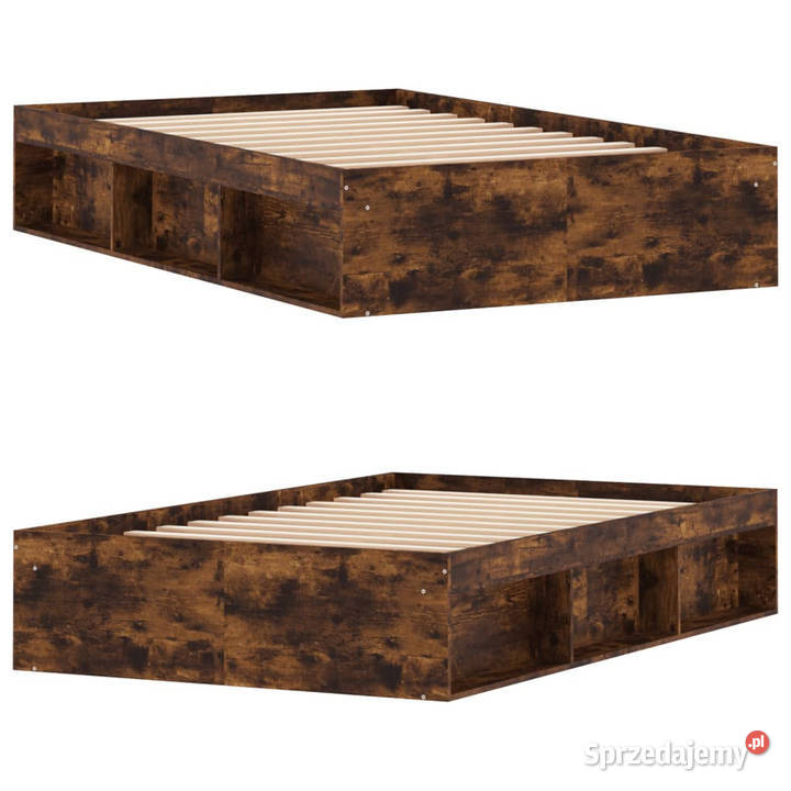 Rama łóżka przydymiony dąb 120x200 WM3203856 Warszawa