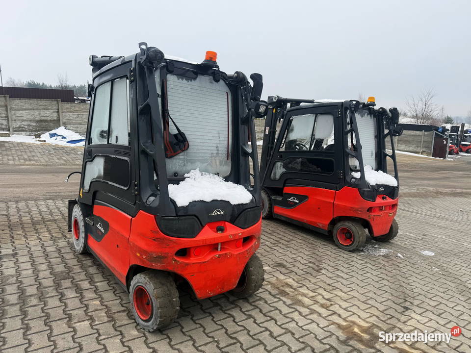 wózek widłowy elektryczny LINDE E25L 34 sekcja Wózki widłowe