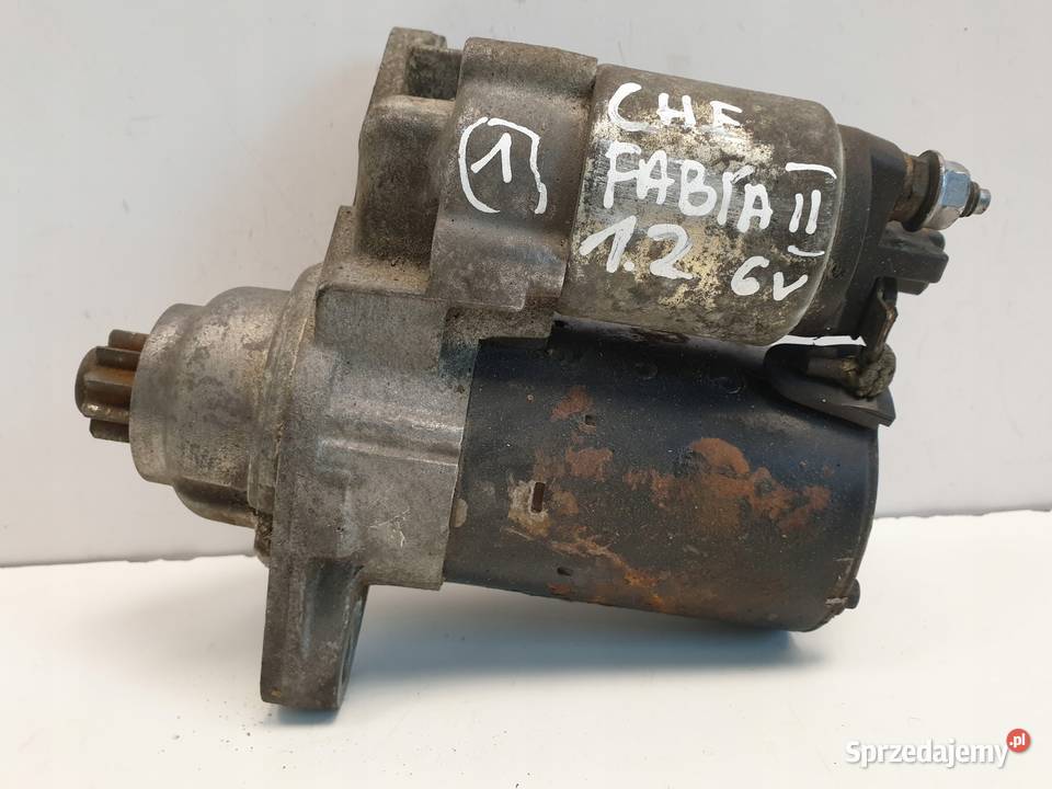 Skoda Fabia II 12 6V ROZRUSZNIK oryginał Układ elektryczny silnika Janów