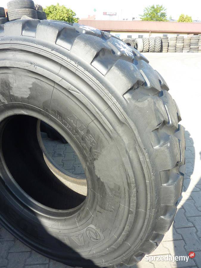 Opona używana przemysłowa 205R25 52580R25 AEOLUS 80 Zaścianki sprzedam