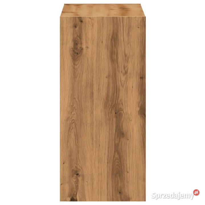 Regał dąb artisian 685x32x685 materiał Regały Warszawa