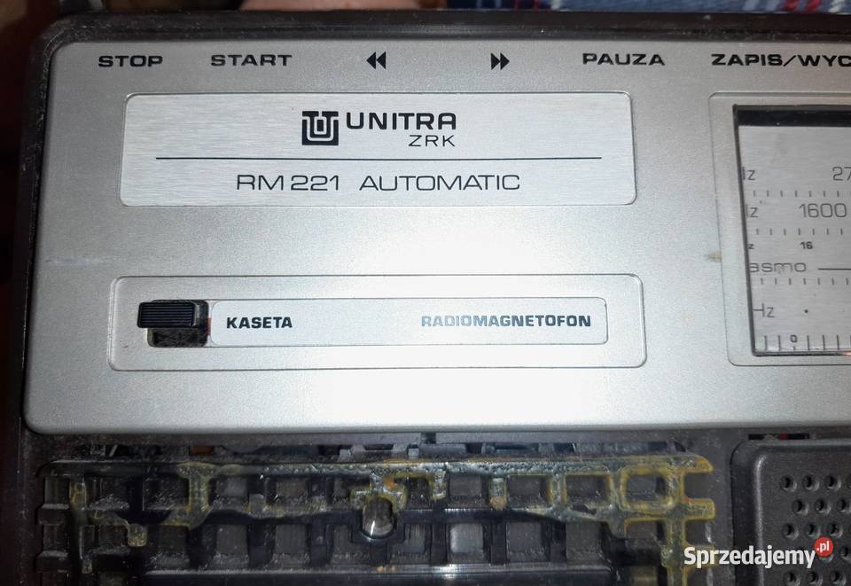 Radiomagnetofon RM221 Warszawa