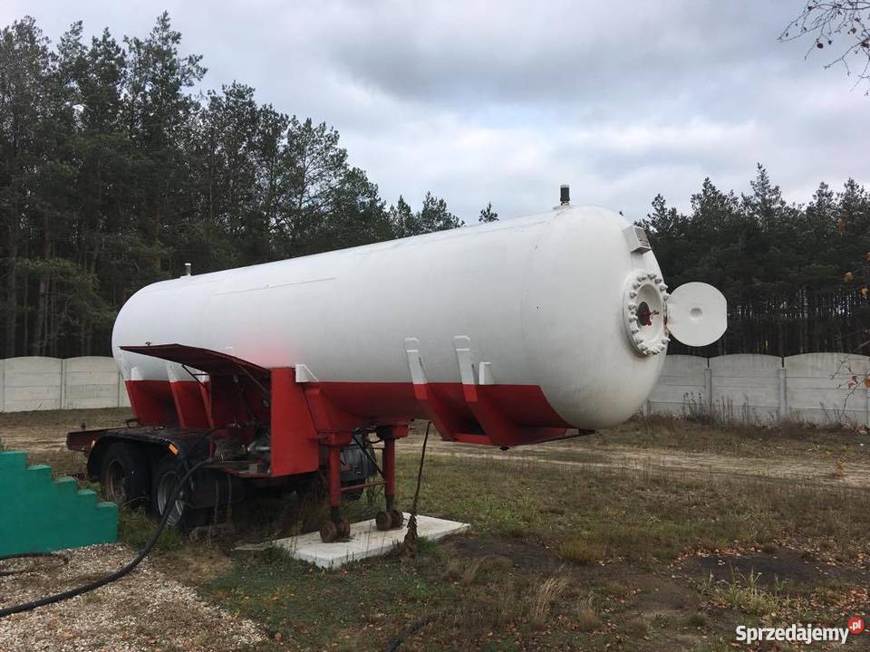 Cysterna do gazu LPG ZBIORNIK Naczepa Cysterny Koło