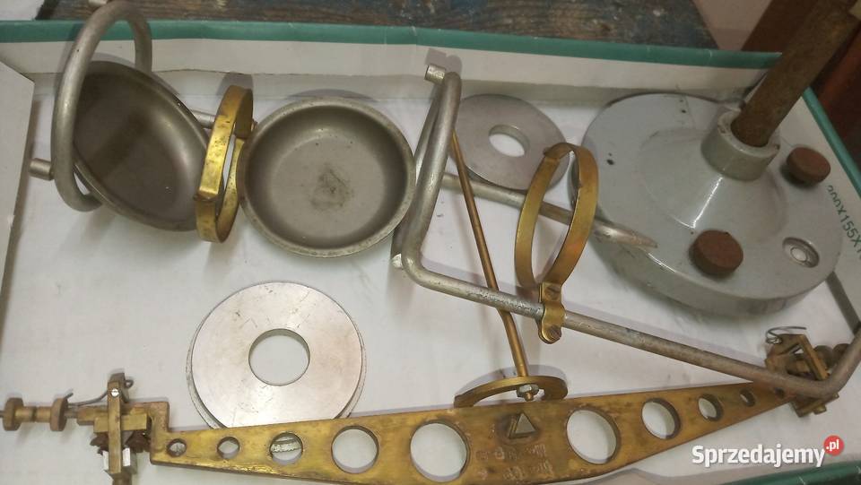 Waga laboratoryjna mosiężna Pozostałe podkarpackie