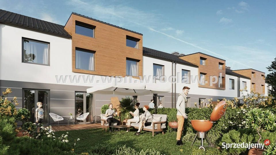 Ogłoszenie dom szeregowy Wrocław 1236m2 asfalt