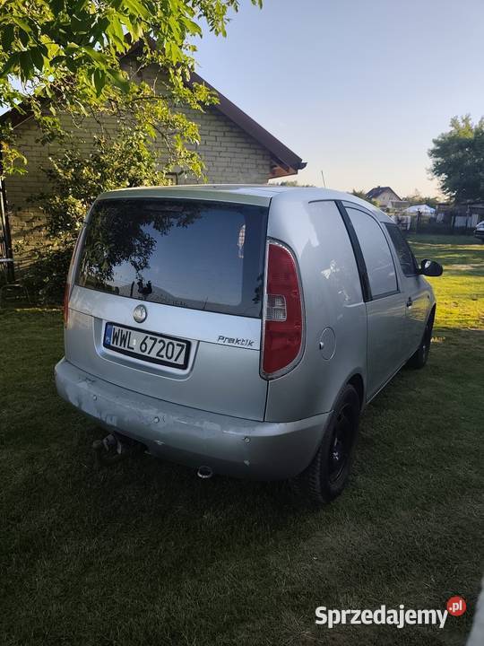 Skoda Praktik 2008r srebrny Praktik Drwalew sprzedam