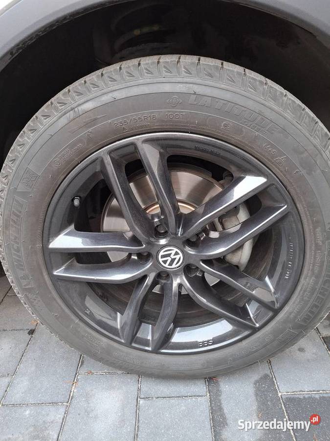 Koła zimowe 18 felgi 5x112 czarne 2355518 vw suv Mońki