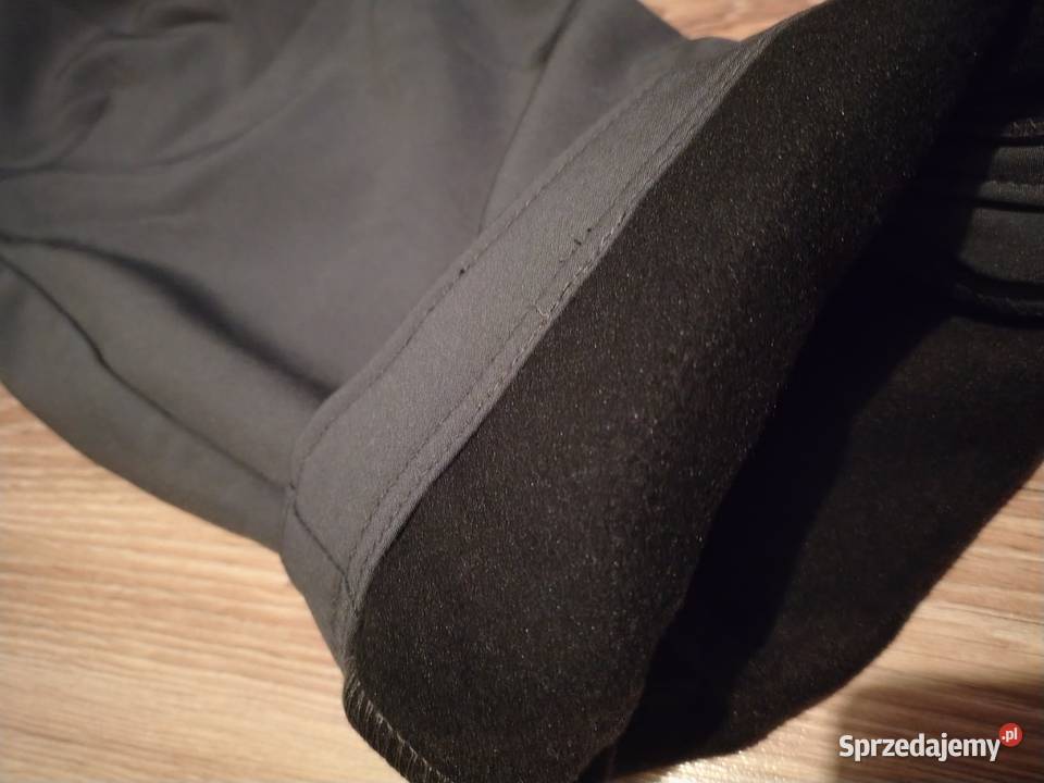 Spodnie softshell z polarową podszewką