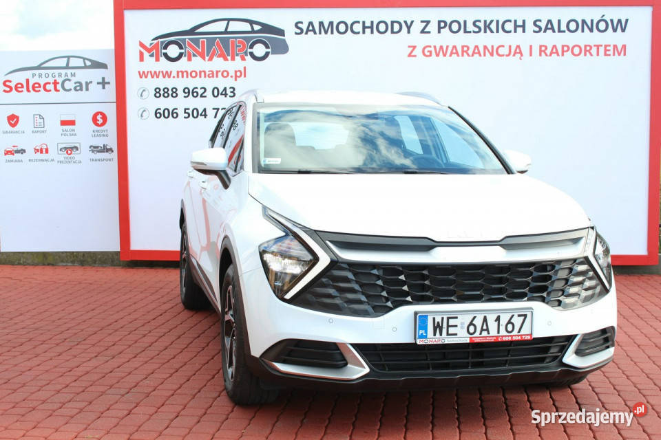 Kia Sportage 16 TGDi 150 Salon Polska Serwis ASO nawigacja kujawsko-pomorskie