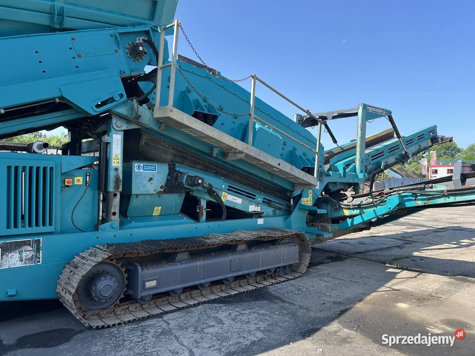 Przesiewacz Powerscreen Warrior 1400 Zator