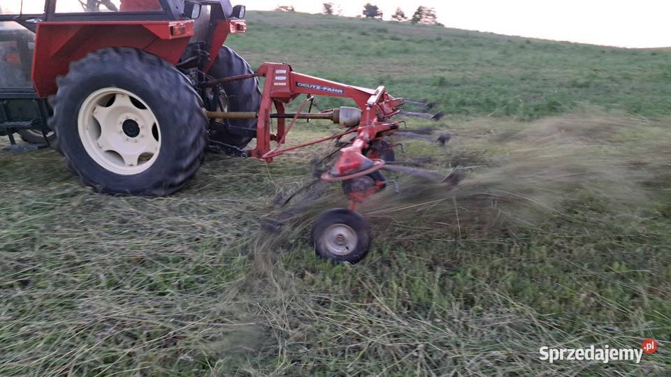 Przetrząsacz do siana Deutzfahr 5m warmińsko-mazurskie Gołdap sprzedam